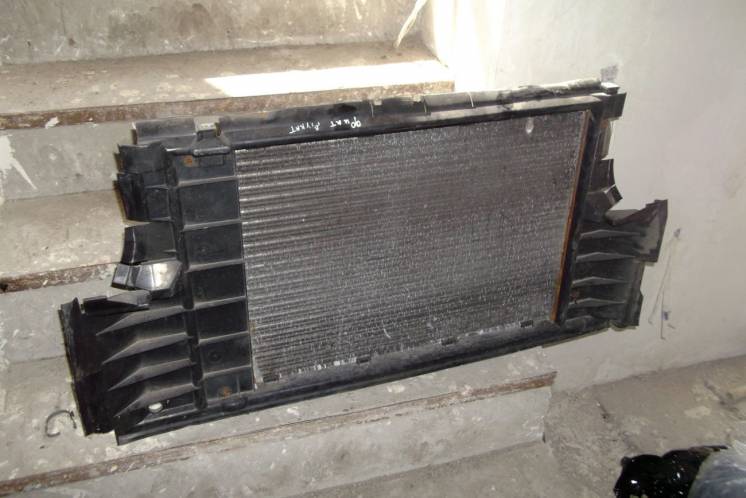 Фиат Дукато 1.9 дизель радиатор с вентилятором