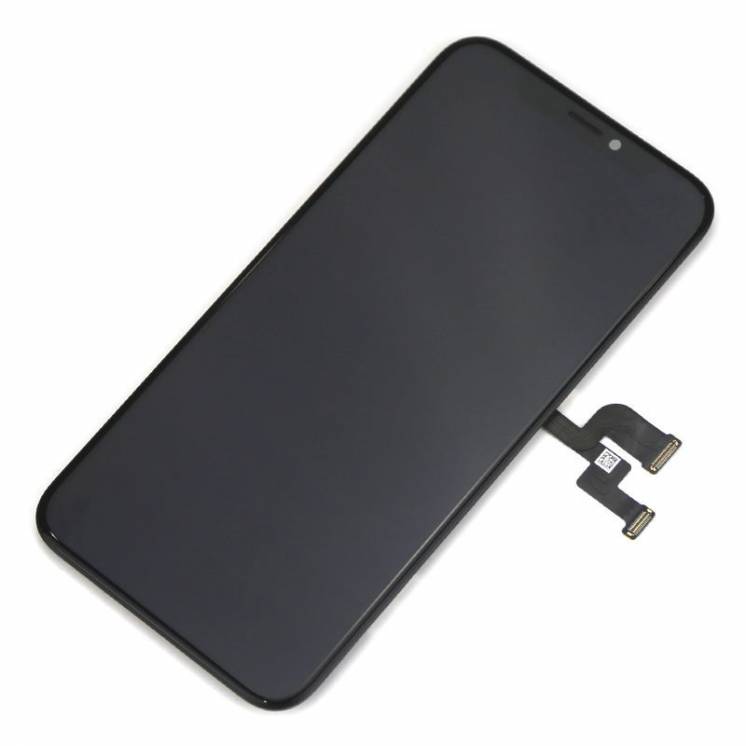 Дисплейный модуль для Iphone X  черный оригинал ,снятый БУ