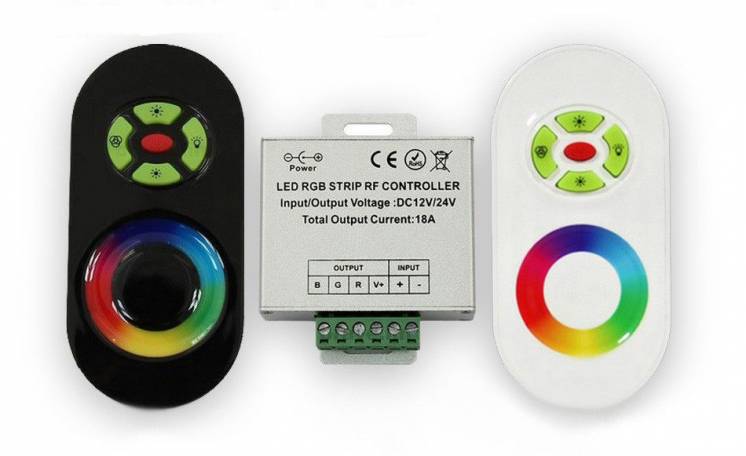 Сенсорный LED контролер RGB для светодиодной ленты