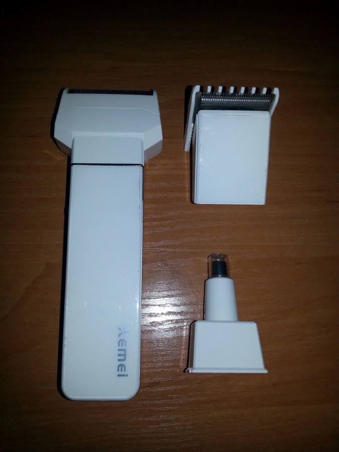 Электробритва, набор для стрижки волос и бороды Kemei 3004