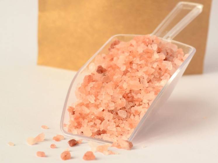 Соль розовая гималайская кристаллическая