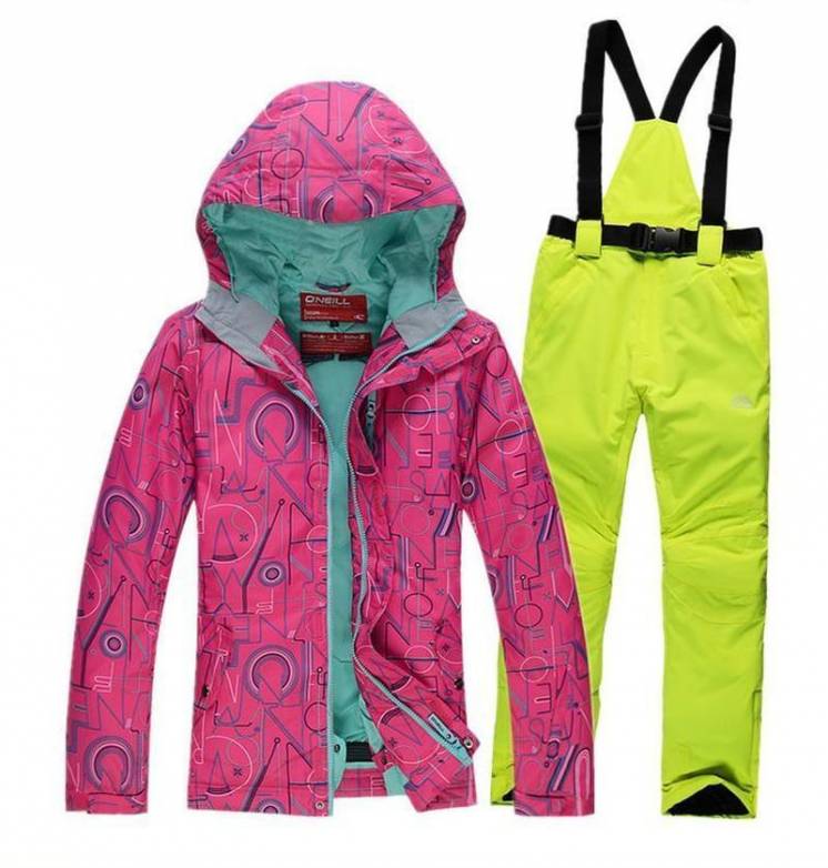Новые зимние костюмы для девушек - O'NEILL, розовая, куртка и штаны,