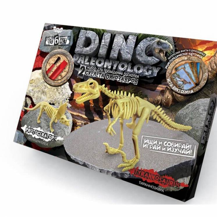 Раскопки динозавров Dino Paleontology - Danko Toys DP-01-01