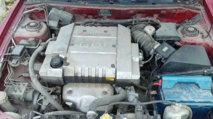 Двигатель ДВС мотор 4G93 Mitsubishi Carisma 1.8 GDI