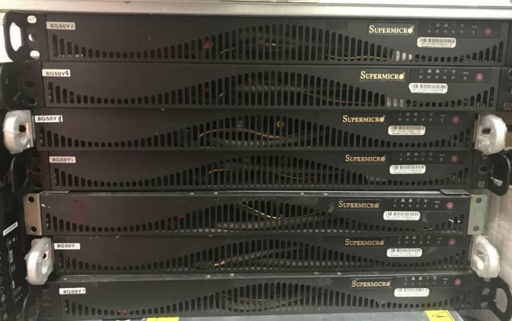 Сервер U1 Supermicro 2x Xeon L5420 2.5MHz LGA771