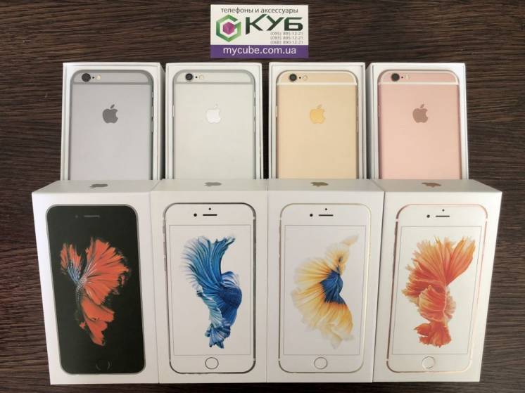 Iphone 6s 16gb Space Gray/silver/gold/rose Gold/Магазин/Гарантия