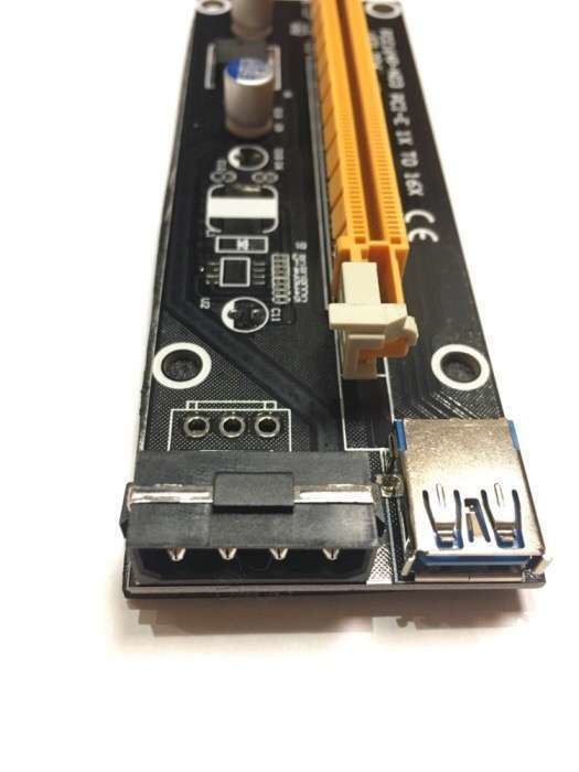 Tishric Riser (Райзер) PCI-E 1x to PCI-E 16x USB 3. 0