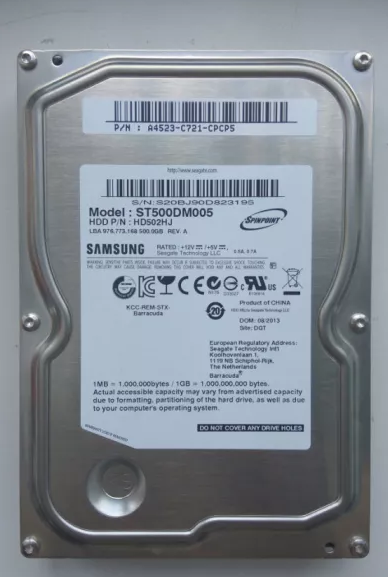 Жесткий диск Samsung 7200 500GB (ST500DM005)