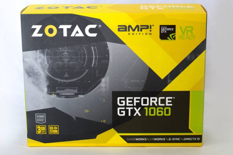Видеокарта ZOTAC GeForce GTX 1060 3GB AMP! EDITION (ZT-P10610E-10M)