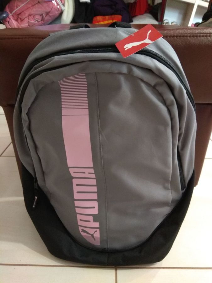 Рюкзак сумка сірий чорний Puma Рюкзак сумка серый черный оригінальний