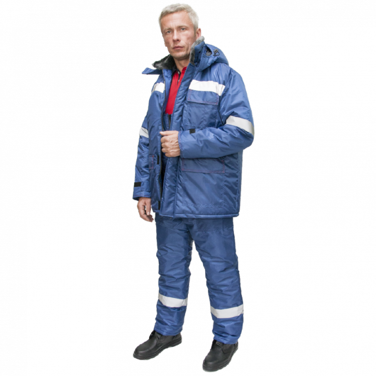 Костюм зимний рабочий полукомбинезон +куртка