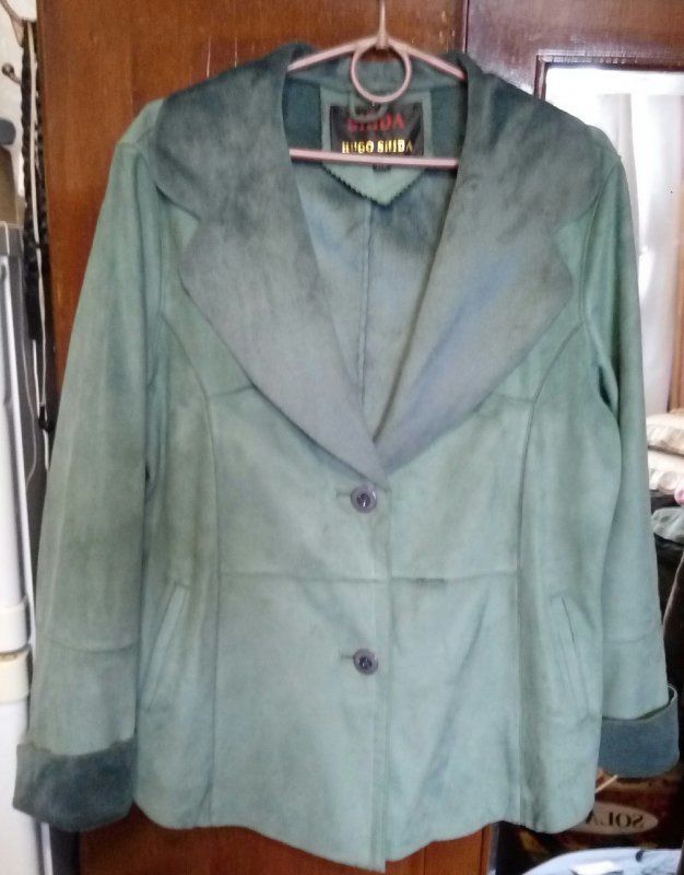 Куртка-жакет на осень-весну, мягкая, тёплая, разм. 50-52.