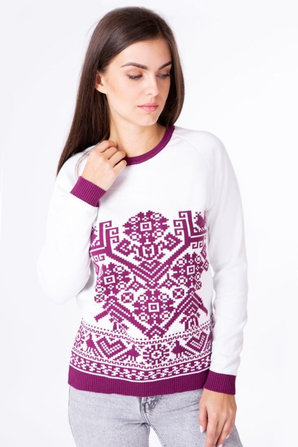 Жіночий в’язаний светр від дизайнерів