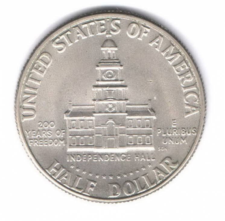 США ½ доллара 1976. 200 лет независимости США #2