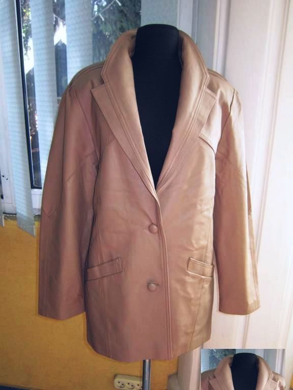 Классическая женская кожаная куртка Vera Pelle/Echtes Leder. Лот 252