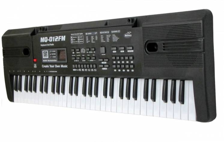 Детский орган синтезатор пианино Mq 012 Fm Радио, 61 клавиша