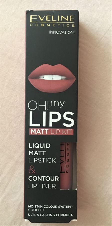 Матовая губная помада Eveline OH! My Lips Matt Lip Kit