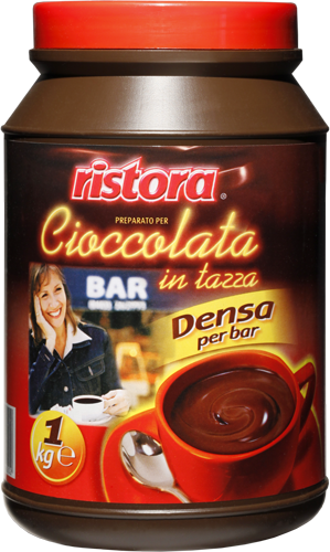 Горячий Шоколад в Банке Ristora Bar 1кг, Италия Ристора