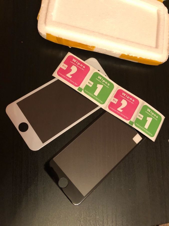 Защитное 3D стекло на iPhone 7 plus + для Айфон