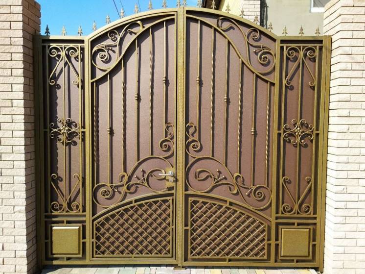 Ворота, калитки, заборы, двери, решетки, художественная ковка