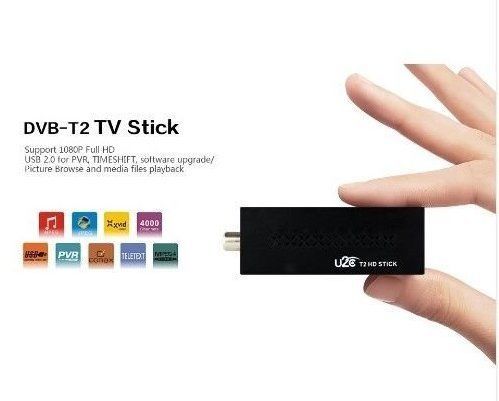 Мини DVB-T2 приставка GOODTV HD Stick, поддержка MP3, MPEG4 