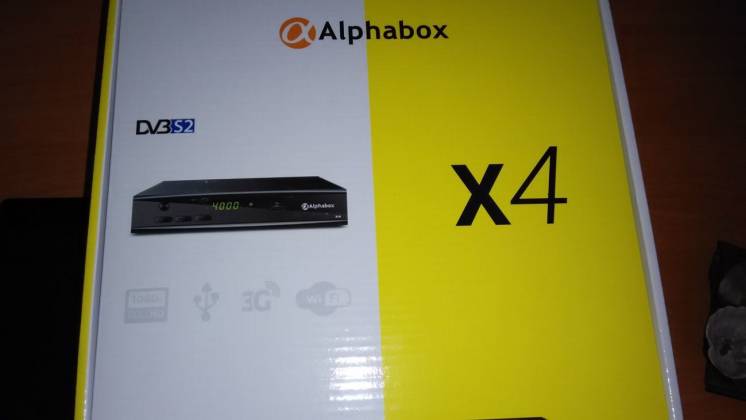Продам спутниковый HD ресивер Alphabox X4 HD