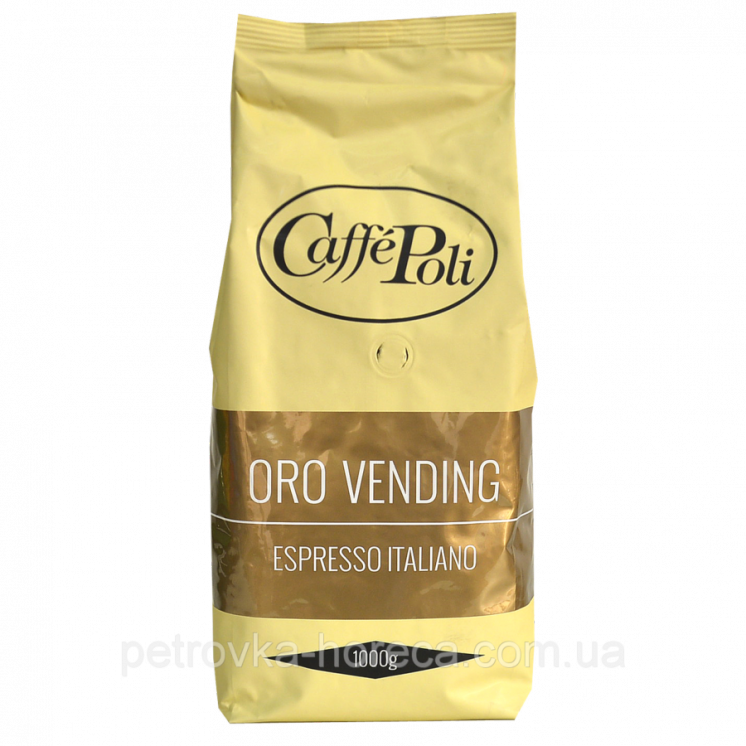 Кофе в зернах Caffe Poli Oro Vending 1 кг 20/80