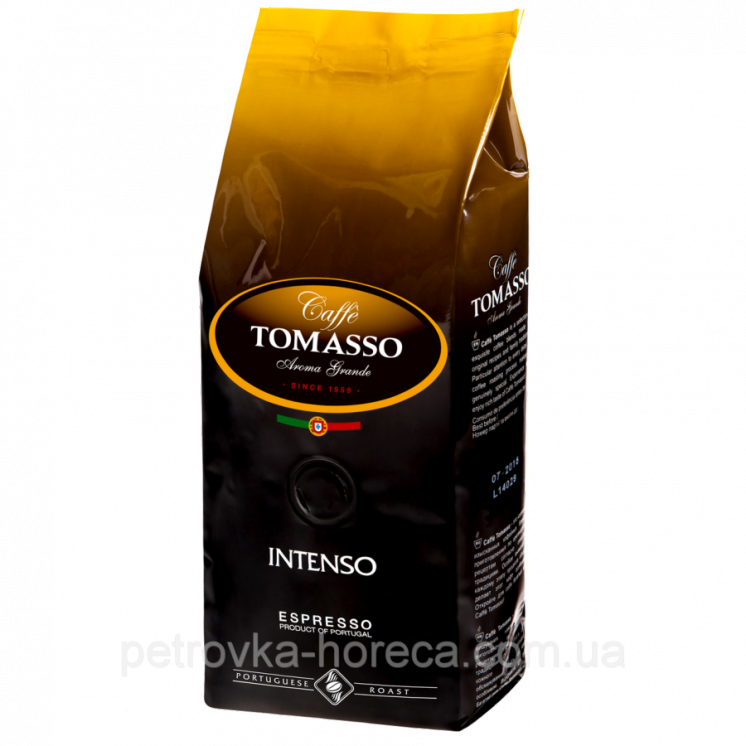 Кофе в зернах TOMASSO Intenso 1кг 50/50