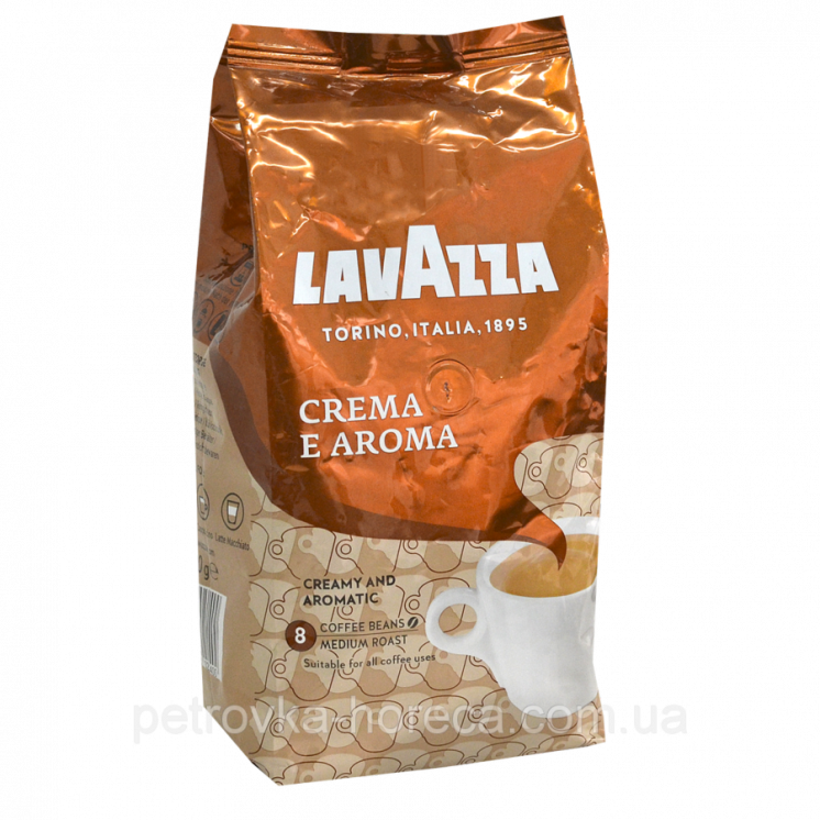 Кофе в зернах Lavazza Crema e Aroma 1kg 40/60 Коричневая