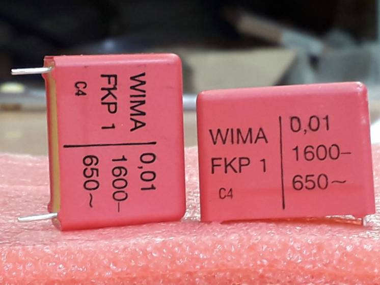 Конденсатор пленочный WIMA FKP 10nF (0,01uF) 10% 1600V - 15грн/шт