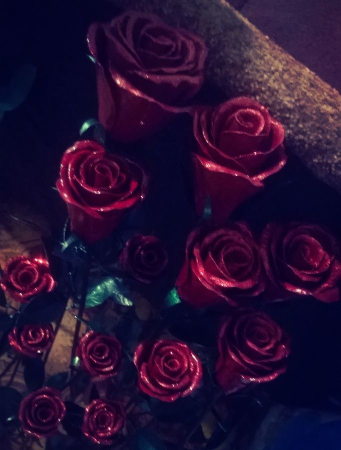 Кованая роза - оригинальный подарок донецк