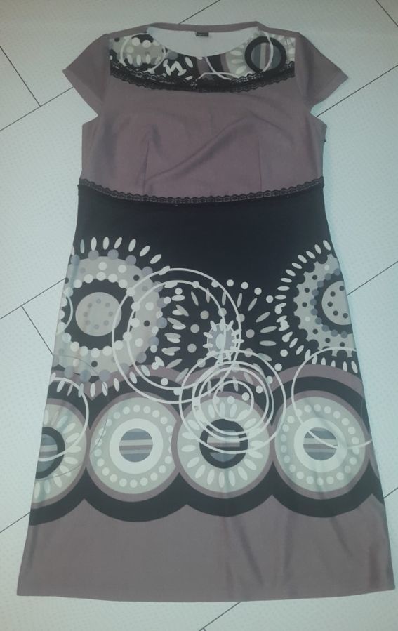 Стильное красивое трикотажное платье Valeri Style, 50 размер