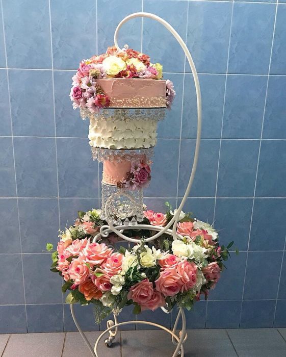 Подставка для торта,перевернутый торт,подвесной торт