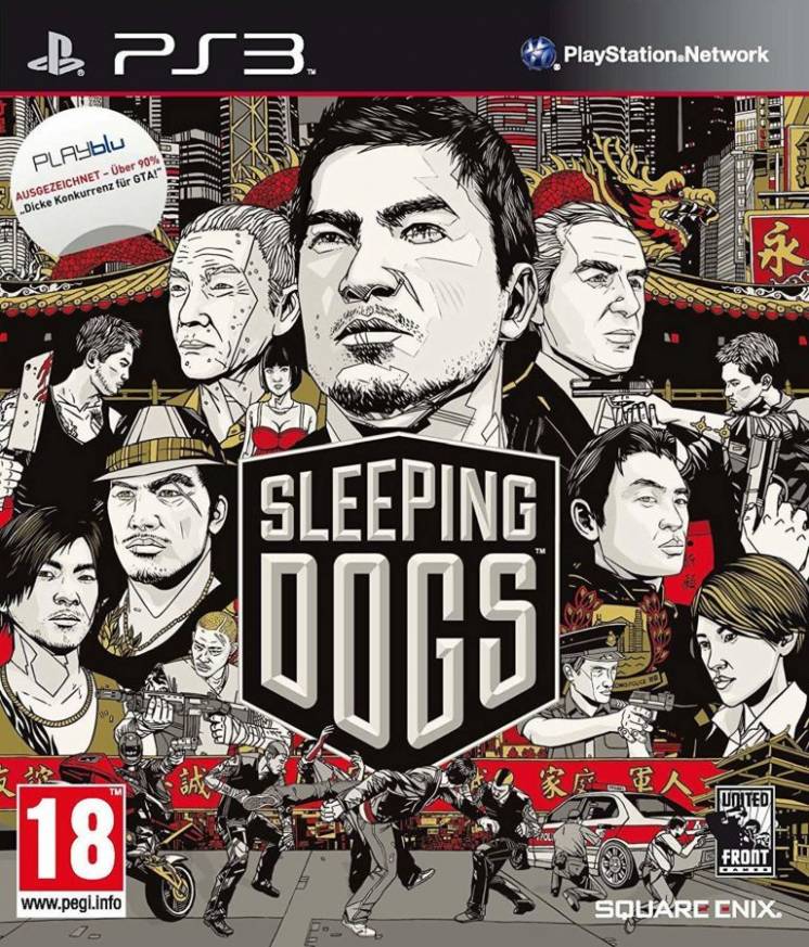 Sleeping Dogs Ps3 диск