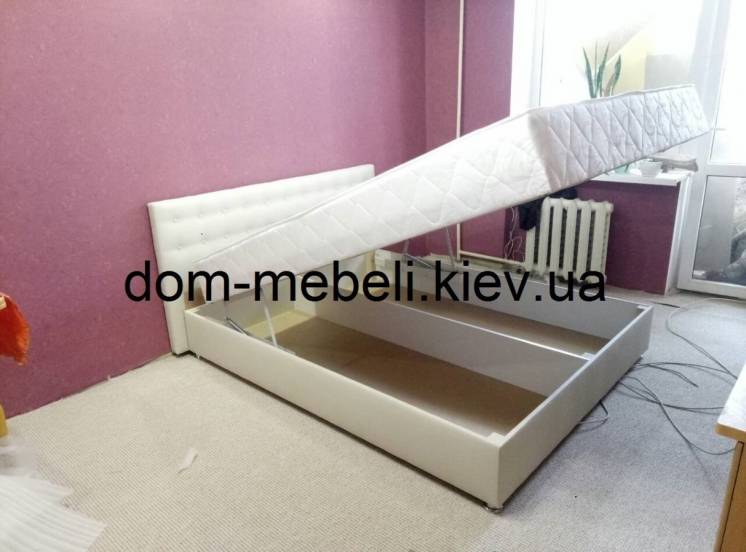 Двухспальная Кровать Камила с матрасом и подъемным механизмом
