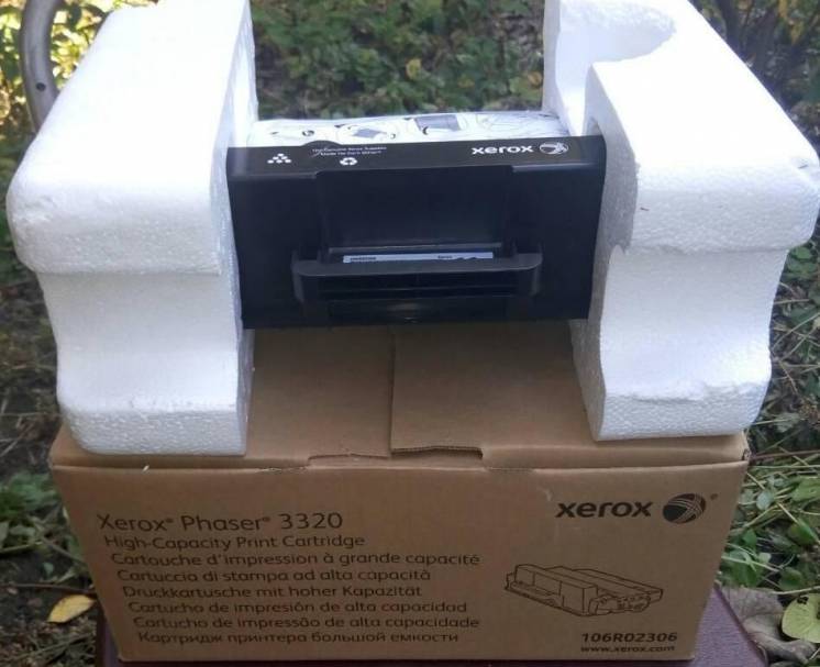 картридж Xerox Phaser 3320 106R02306 однопроходец, не заправлялся