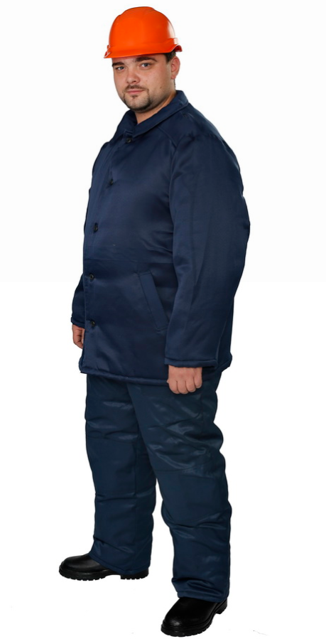 Куртка Ватная тк. Дефенса, т-синяяКуртка Ватная тк. Дефенса, т-синяя