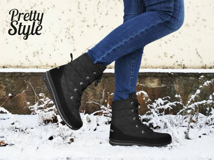 Дутики женские зимние ботинки угги Pretty Style 2