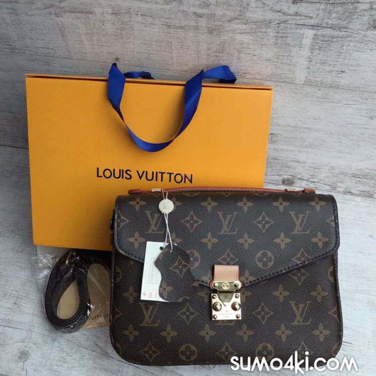 Женская кожаная сумка клатч Louis Vuitton Metis ЛВ LV метис сумочка