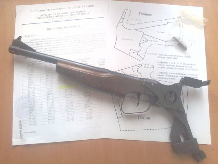 ММГ (макет, ничем не стреляет) спортивного пистолета ТОЗ-35М