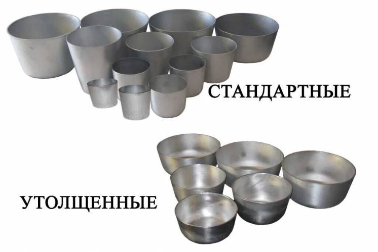 Алюминиевые формы для выпечки пасок и куличей.