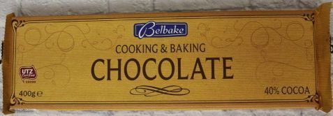 Шоколад для выпечки Belbake 400г