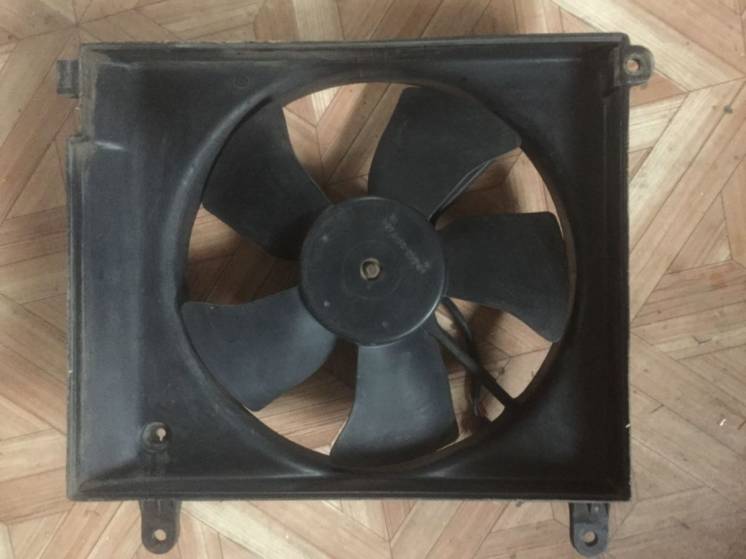 Вентилятор охлаждения радиатора на ланос