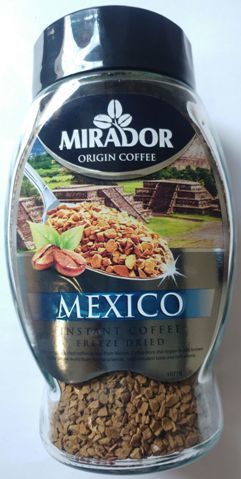 Кофе растворимый Mirador Mexico 100г