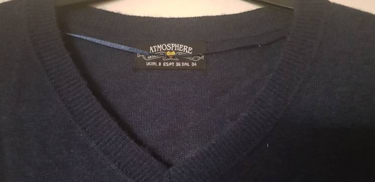 Пуловер джемпер Atmosphere (Англия) р. 8 (34 евро), S