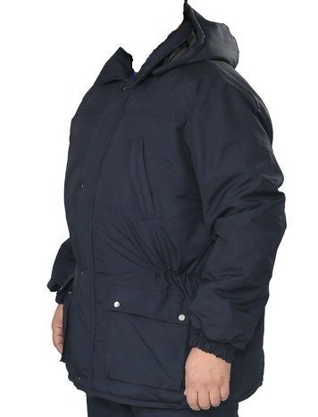 Куртка удлиненная зимняя рабочая плащевка