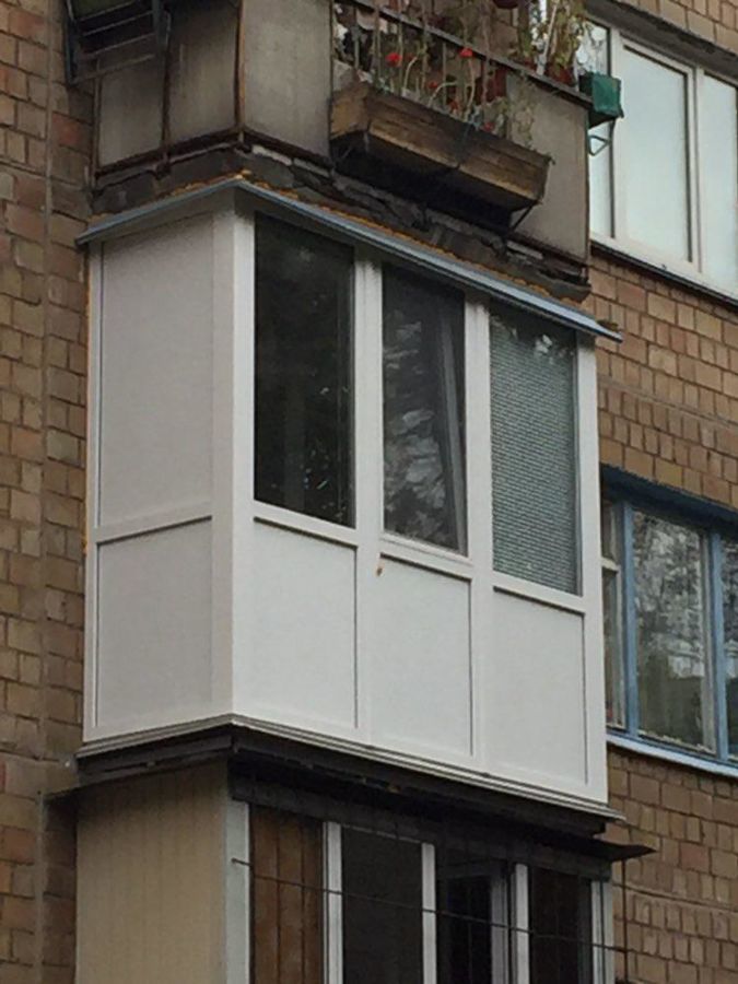 Балконы под ключ в Киеве, Броварах, Буча, Бортничи,