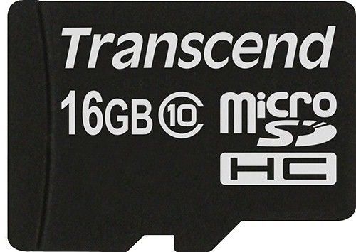 Карта памяти Transcend Microsdhc 16gb Class 10 (ts16gusdc10)