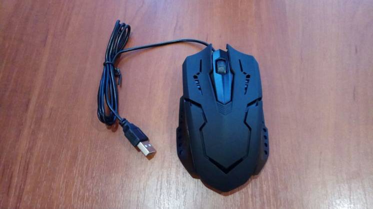 Комп'ютерна мишка провідна, компьютерная мышь LogicFox, Mosunx