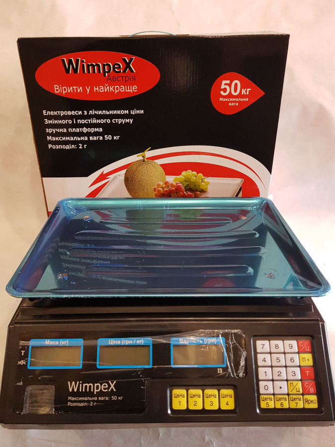 Торговые Электронные Весы Wimpex до 50 кг